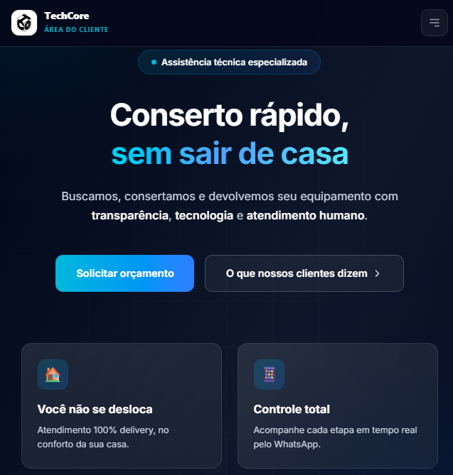 Dashboard de gestão de agenda para barbearias